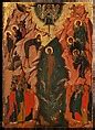 Four Icons from a Pair of Doors (Panels), possibly part of a Polyptych ...
