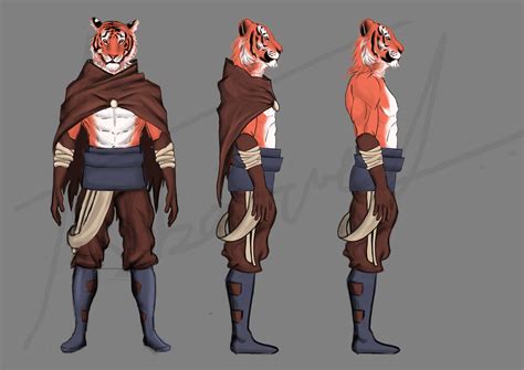 Tiger Character Design