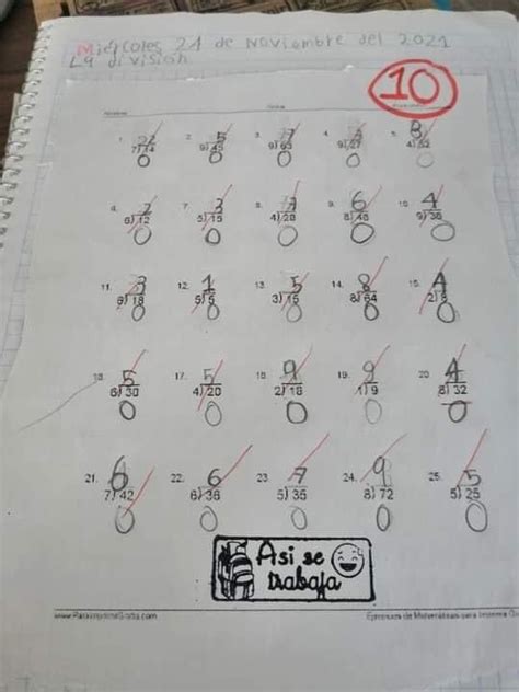 Cuento De La Divisi N En Divisiones Matematicas Paginas De