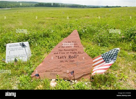 Crash site of flight 93 the air plane that was high jacked on 911 and Stock Photo: 1899155 - Alamy