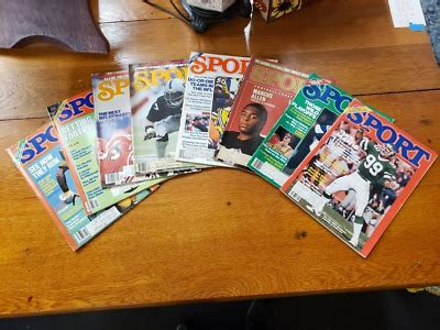 8 Vintage Sport Magazine Lot 1983 1984 1985 Football Marcus Allen Tony