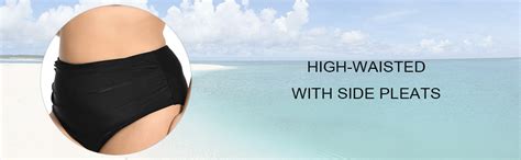 Dowskwx Damen Bikini Set Push Up Zweiteiliger Badeanzug Neckholder Bademode Mit Hoher Taille