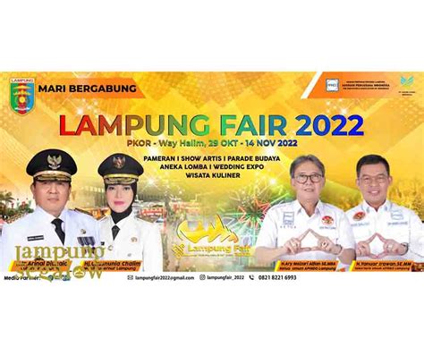 Arinal Ajak Semua Pihak Sukseskan Lampung Fair Lampungsegalow Co Id