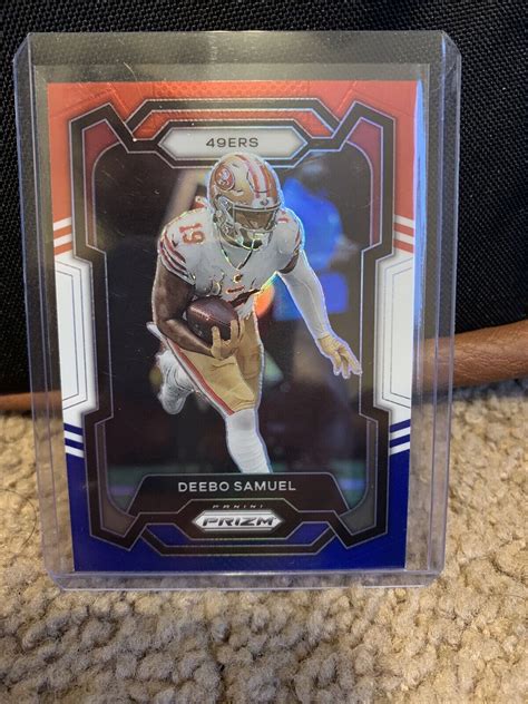 2023 Panini Prizm 268 Deebo Samuel Red White And Blue EBay