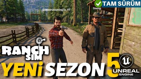 Yenİ Sezon Yenİ Serİ BÜyÜk Yenİlİkler Ranch Simulator 1 Bölüm