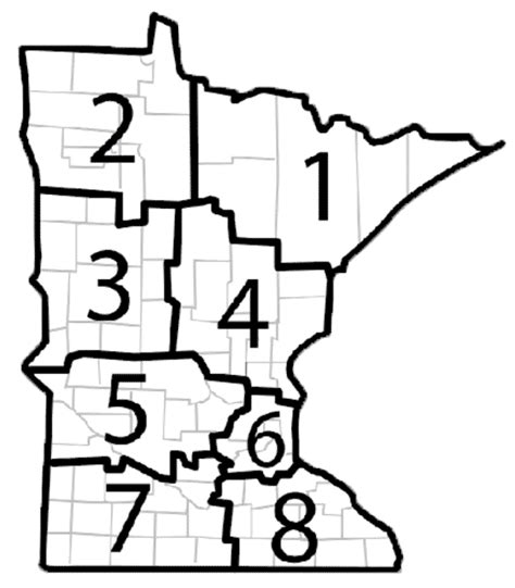 Districts Map – MN Trappers Association