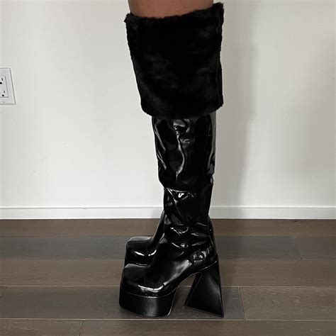 NAKED WOLFE LIMITED EDITION JAMIE PLATFORM OVER THE Depop