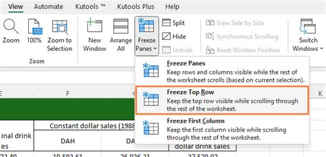 Congelar linhas e colunas no Excel Tutorial fácil