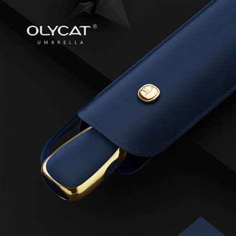 Olycat Parapluie Plat Et Automatique Pliant P Grandado