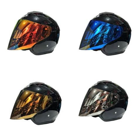 Helm Kyoto Hitam Glosy Dyr Paket Ganteng Kaca Venom Model Kyt Lazada