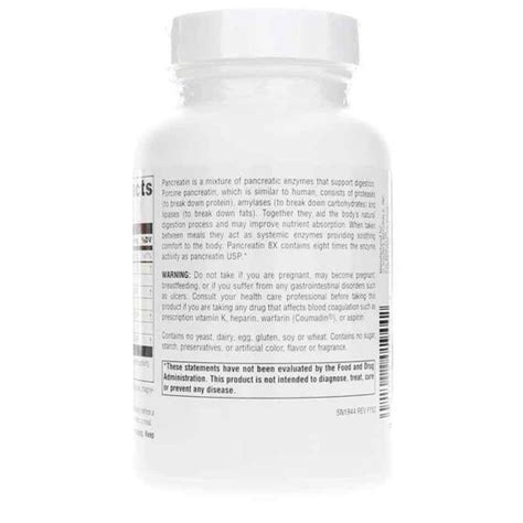 Pancreatin 8x 500 Mg