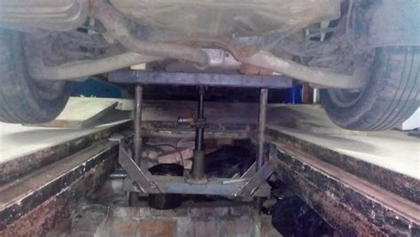 Два дня работы и удобный подъемник в гараже. — Opel Vectra C, 2,2 л ...