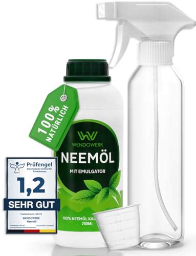 Wendowerk Neem L Ml Inkl Spr Hflasche Und Messbecher Neem L