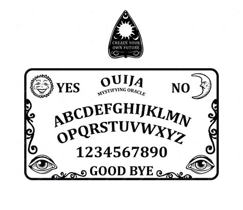 Ouija Board SVG Free