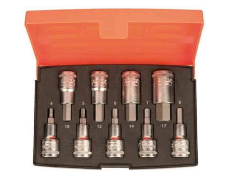 Bahco S Hex Piece Drive Hex Hexagon Allen Bit Socket Set Mm