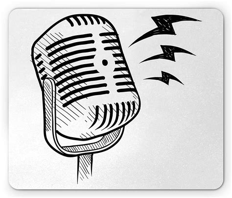 Микрофон рисунок простой (22 фото)