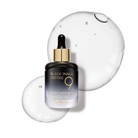 Сыворотка для лица FarmStay Black Snail & Peptide9 Perfect Ampoule ...