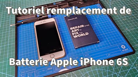 Tutoriel Remplacement De Batterie Apple Iphone S Youtube