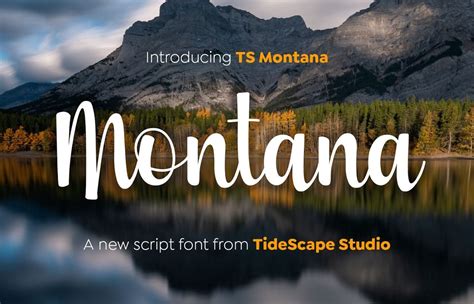 Ts Montana Font Digital Font Script Cricut Font Handwritten Font