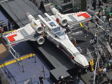 Life Sized Star Wars X Wing Fighter Is Worlds Largest Lego Model Nbc