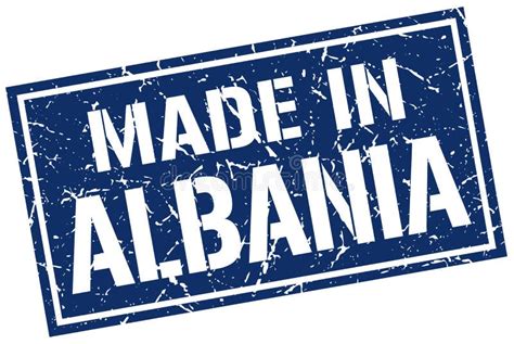 Made In Albania Stamp Stock Vector Illustration Of Fabricated 121386217