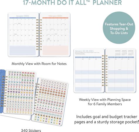 Buy Orange Circle Studio Bella Flora Do It All Planner At Mighty