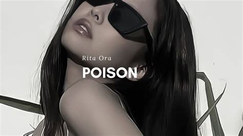 Poison Rita Ora Lyrics Zdot Remix I Pick My Poison And Its You Youtube