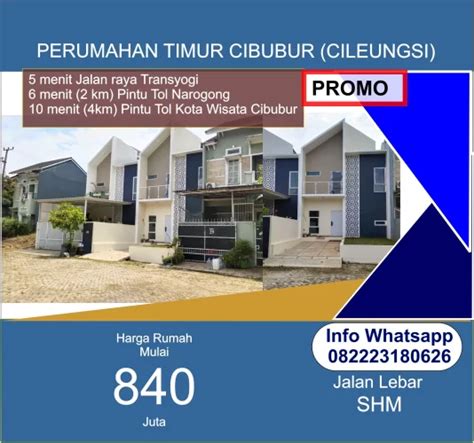 Perumahan Cibubur Timur Perumahan Jatisampurna Perumahan Cileungsi