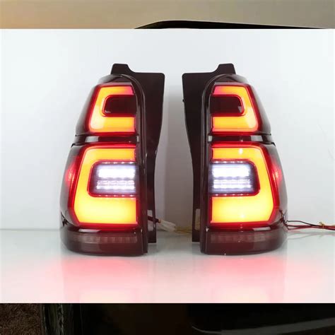 Sequential Animation Led Tail Lights For 4runner 4th Gen 2003 2009 Rear