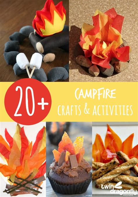 20 Campfire Crafts And Activities Homemade Heather