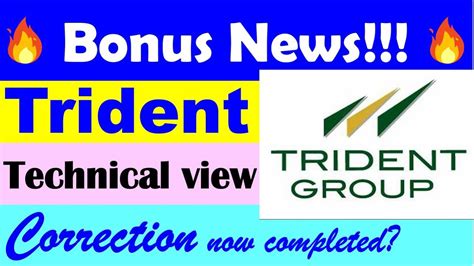 Trident Stock Latest Bonus Share News Trident Share Bonus In