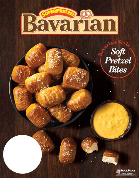 Superpretzel® Bavarian Soft Pretzel Bites Price Sign Jandj Snack Foods