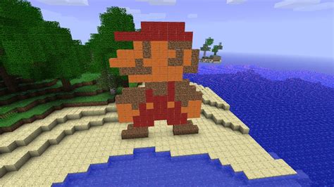 8 bit Mario Minecraft Map