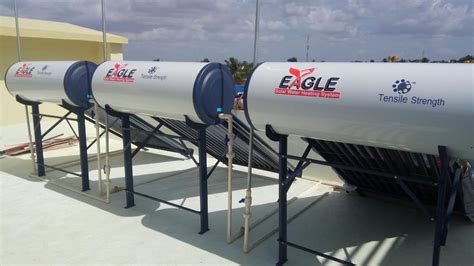 100 Lpd 15 Eagle Efficient Model Solar Water Heater 4 Star White At