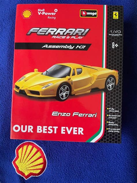 Shell Ferrari Assembly Kit Enzo Ferrari Hobbies Toys Toys