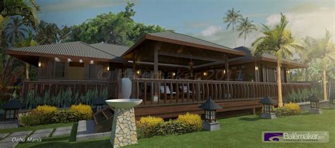 Tropical Wooden Modern Home Villa And Resort Designs By Balemaker