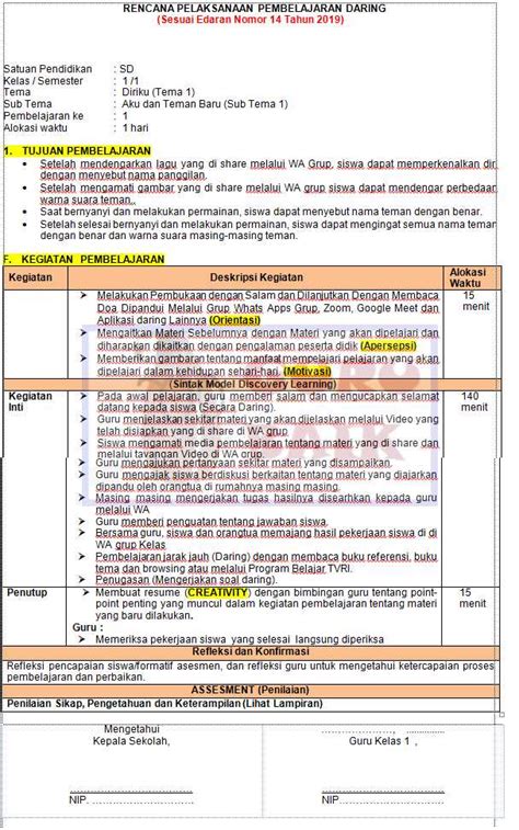 Rpp Kelas 3 Sd Semester 2 Tema 5