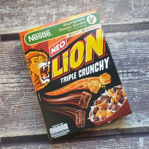 Nestle Νέα LION Triple Crunchy 300g Greek Market News