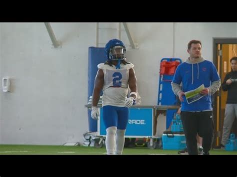 Boise State S Ashton Jeanty Steps Into Leadership Role Youtube