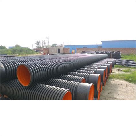 Mm Dia Hdpe Dwc Pipe Inner Orange Colour At Inr In Bhiwani