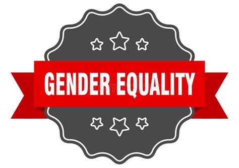 Gender Equality Stamp. Gender Equality Label. Round Grunge Sign Stock Vector - Illustration of ...