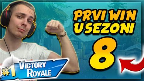 MOJ PRVI FORTNITE WIN U NOVOJ SEZONI YouTube