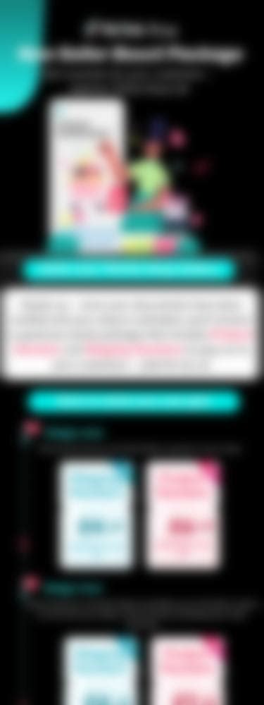 New seller boost package