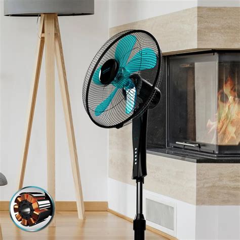 Energysilence Power Connected Black Ventilador De Pie Cecotec