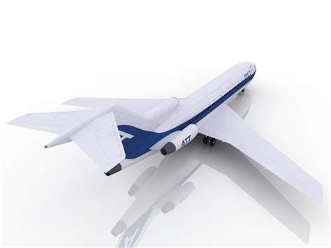 Boeing 727 3D model - Download Free 3D models