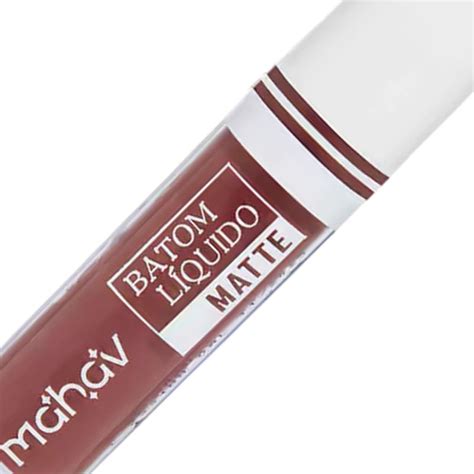 Batom Líquido Matte Combina Tudo Mahav Nude Hard