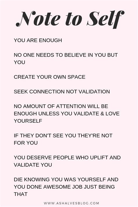 Affirmations For Self Esteem You Are Enough You Are Worthy