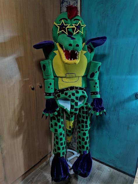 Mask Cosplay FNAF Monty Costume Montgomery Gator Halloyin Halloween - Etsy