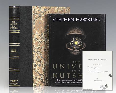 The Universe In A Nutshell Stephen Hawking First Edition Signed