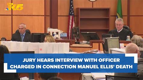 Jury Hears Interview With Officer Charged In Connection To Death Of